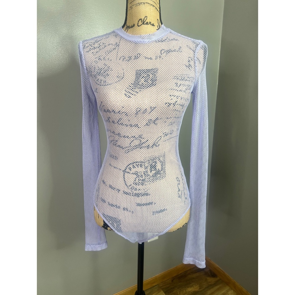 Revamped lavender mesh‎ bodysuit  festivalseason musicfestival rave coachella